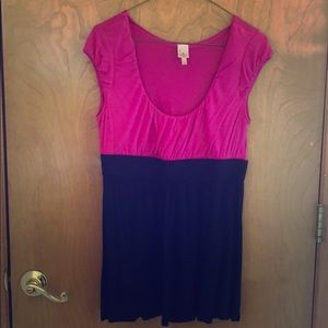 Long blouse or short dress from rue21
